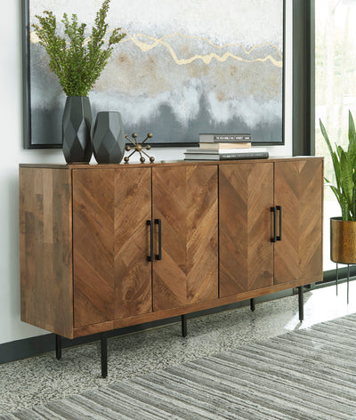 Prattville Accent Cabinet - Diamond Furniture