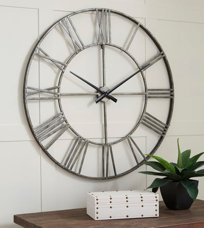 Paquita Wall Clock - Diamond Furniture