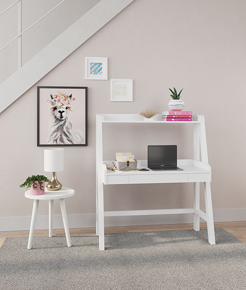Blariden Desk W/Hutch - Diamond Furniture