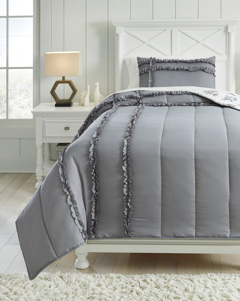 Meghdad 2-Piece Twin Comforter Set - Diamond Furniture