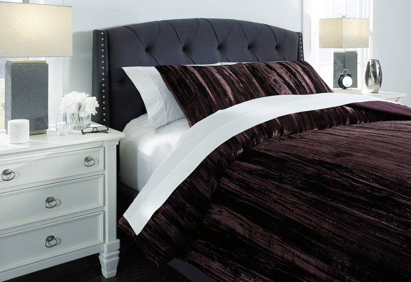 Wanete 3-Piece Queen Comforter Set - Diamond Furniture