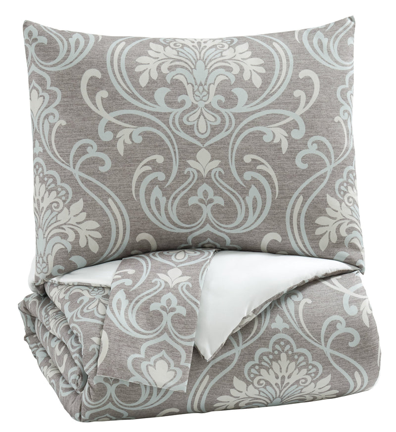 Noel 3-Piece Queen Comforter Set - Diamond Furniture