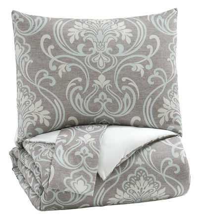 Noel 3-Piece King Comforter Set - Diamond Furniture