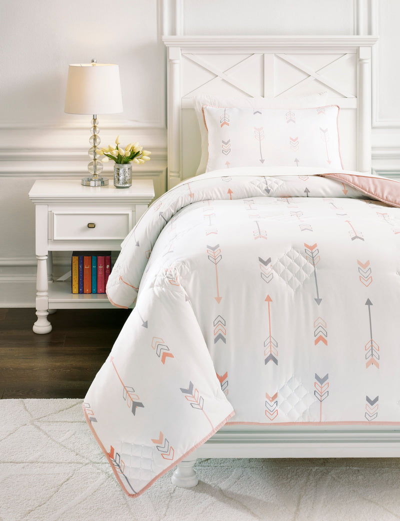 Lexann Twin Comforter Set - Diamond Furniture